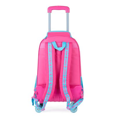 Mochila de Rodinha Infanto Juvenil Feminina BG Joy Rosa U / Rosa