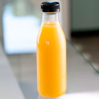 70un Garrafa PET Plástica Transparente com Tampa 500ml G3550 Galvanotek