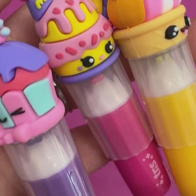 2 EM 1 MARCA TEXTO E CARIMBO DOÇURA HOLIC - C TOPPER - TRIS
