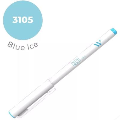 MARCADOR ARTISTICO GINZA FINELINER - BLUE ICE  3105 - NEWPEN