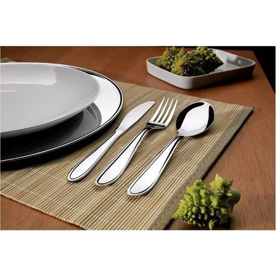 Conjunto de Garfos de Mesa Brinox Lyon 12 Peças Cabo Arredondado Aço Inox n/a