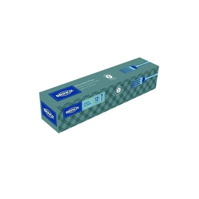 Conjunto de Garfos de Mesa Brinox Lyon 12 Peças Cabo Arredondado Aço Inox n/a