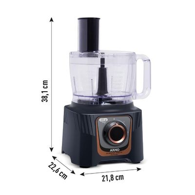 Multiprocessador Arno Multichef 700W Preto MP72 110V