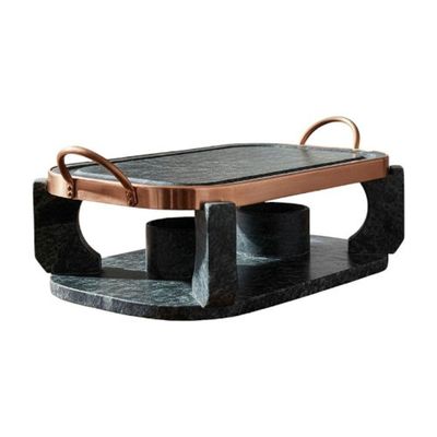 Churrasqueira Oval De Pedra Sabão Gourmet Fondue Grande 31 Cm