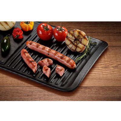 Chapa Grill Electrolux de ferro fundido para Fogão. Indução. Forno e Churrasqueiras Não se aplica