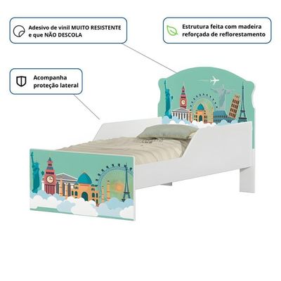 Mini Cama Viagem Pelo Mundo