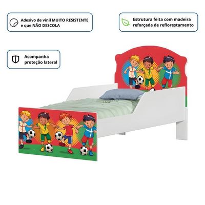Mini Cama Futebol Menino