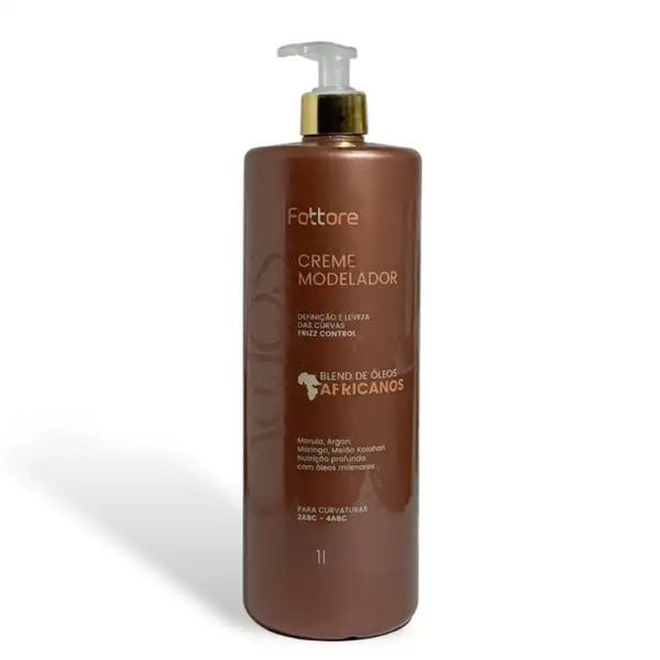 Creme Modelador Oleos Africanos Fattore 1L