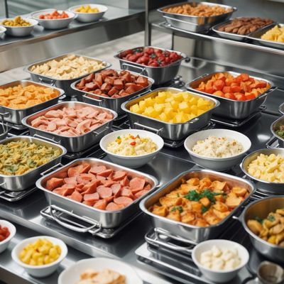 Travessa Mini Alça Inox Couvert Servir Entradas Buffet 1,1L