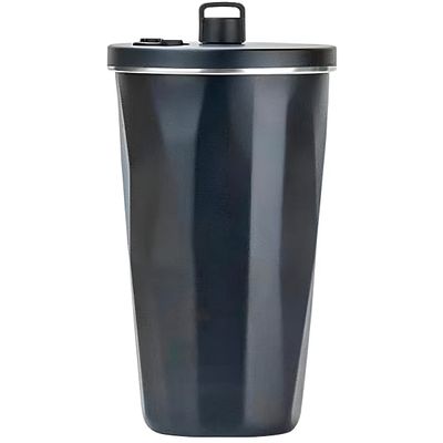 Copo Térmico Aço Inox 600ml com Canudo Água Café Suco Cor:Vermelho
