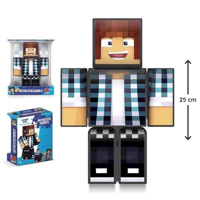Boneco Gamer's Skin Authentic 25cm Articulado 3031215 - Algazarra