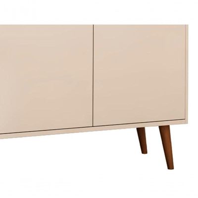 Buffet Aparador Com Adega Retrô Wine 2 Portas Off White - Moveisaqui