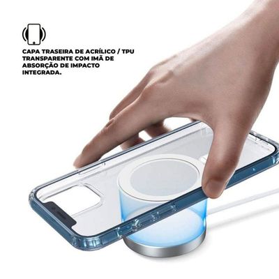 Kit Magsafe - Carregador e Capa para iPhone 13 - Gshield