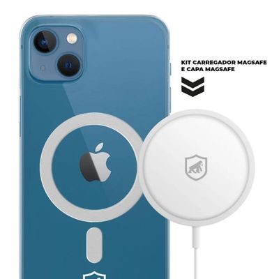Kit Magsafe - Carregador e Capa para iPhone 13 - Gshield