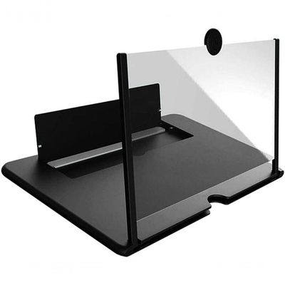 Amplificador De Tela De Celular, Efeito 3D, Dobrável Preto G
