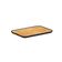 Tabua Migalheira Bambu Preto Bandeja Mesa Paes 33cm