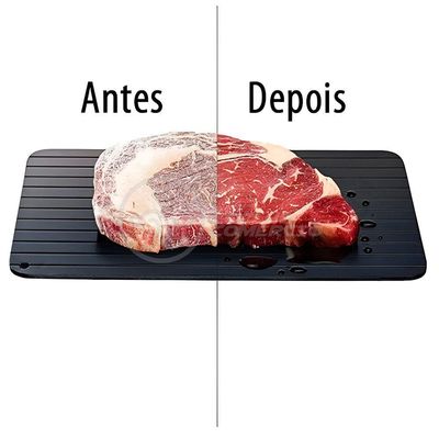 Tábua Mágica De Descongelamento Rápido Natural E Saudável Para Carnes Peixes Frutas E Legumes