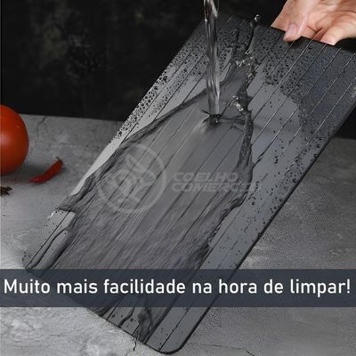 Tábua Mágica De Descongelamento Rápido Natural E Saudável Para Carnes Peixes Frutas E Legumes