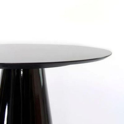 Mesa de Jantar Cone 90 cm Laqueada Preto