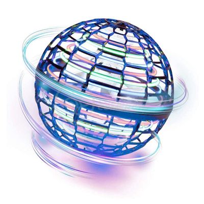 Bola Spinner Voadora Led Divertido Colorido Azul