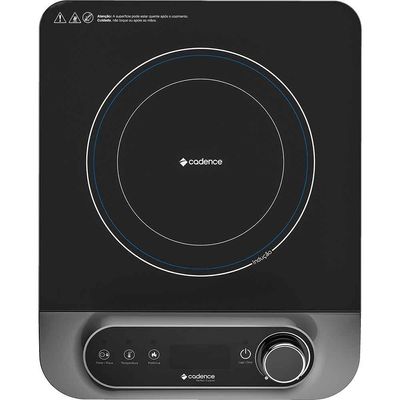 Cooktop de Indução 1 Boca Cadence FOG601 Preto / 220V