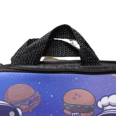Case Protetora p/Notebook 14" Estampa de Hambúrguer Espacial