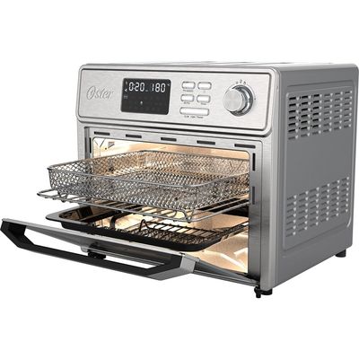 Forno Elétrico Oster Air Fry com Função Fritadeira 25 Litros OFOR250 Inox / 110V