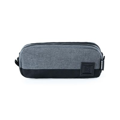 Estojo Escolar BG Mesh II Cinza U / Cinza