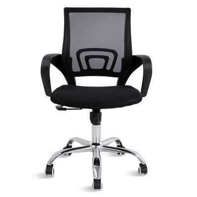 Kit 6 Cadeiras De Rodízios Tok Escritório Home Office