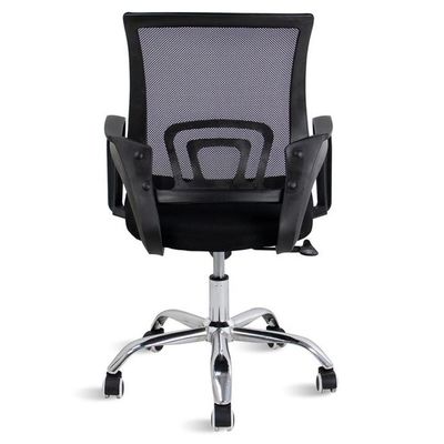 Kit 6 Cadeiras De Rodízios Tok Escritório Home Office
