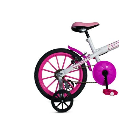 Bicicleta Bike Infantil Aro 16 Ravok Com Rodinhas 3 A 7 Anos