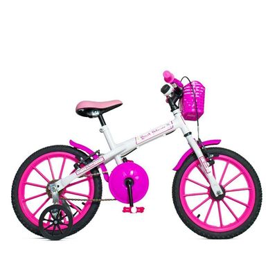 Bicicleta Bike Infantil Aro 16 Ravok Com Rodinhas 3 A 7 Anos