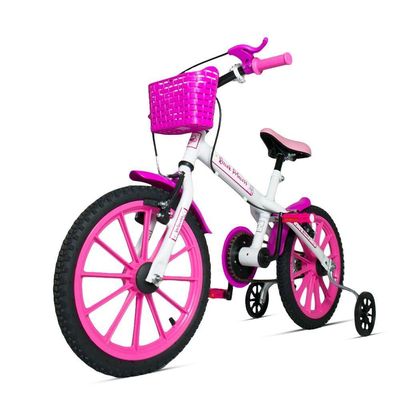 Bicicleta Bike Infantil Aro 16 Ravok Com Rodinhas 3 A 7 Anos
