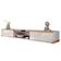 Rack Suspenso Atlas Sala De Estar-quarto - Lukaliam Móveis - Off White Perolizado-jequitiba