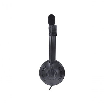 Fone De Ouvido Headset Corp Usb Com Microfone - Preto - Vk390