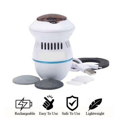 Removedor Calos Automatico Lixador Eletrico Esfoliador Lixa Pe Raspador Pele Morta Manicure Pedicure Sem Fio Praticidade