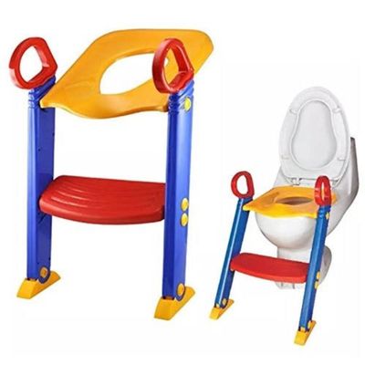Troninho Redutor Assento Infantil Vaso Sanitário Escada Pinico Portátil Ajustável Desfralde