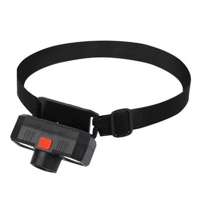 Lanterna Cabeca Triplo Led Recarregavel Usb 3 Lampadas Farol Capacete Trilha Camping