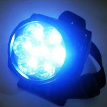 Lanterna Cabeca 7 Super Led Ciclista Capacete Bike Trilha Camping Obra Pesca Farolete Sinalizador Corrida Ajustavel Lamp