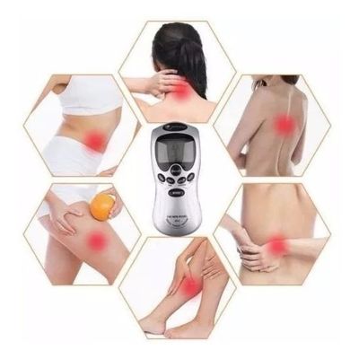 Massageador Tens Fisioterapia Acupuntura Aparelho Eletroestimulador Tonificador Muscular