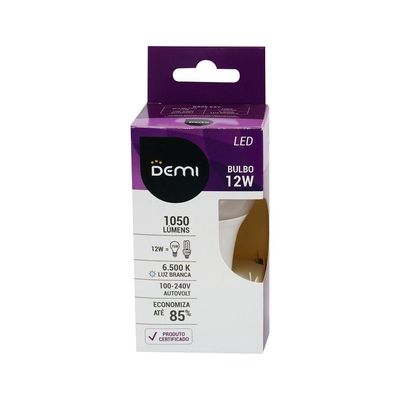 Lâmpada Led Yt Bulbo 12w E27 6500k Cla60 Demi 10165