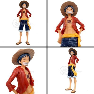 Boneco Anime Action Figure One Piece 18cm - Monkey D. Luffy