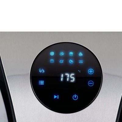 Fritadeira Elétrica Britânia Air Fryer Digital Inox 5L BFR41PI Preta/Inox 110V
