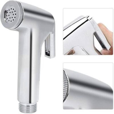 Gatilho Ducha Higiênica Esquicho Cromado Torneira Chuveiro Ducha Manual Chuveirinho Privada Vaso Sanitário Suporte