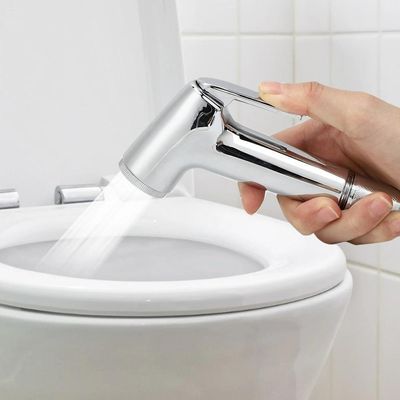 Gatilho Ducha Higiênica Esquicho Cromado Torneira Chuveiro Ducha Manual Chuveirinho Privada Vaso Sanitário Suporte