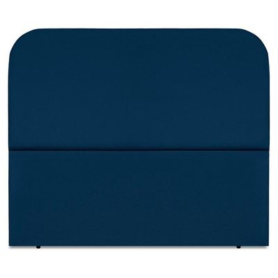Cabeceira Casal 140 Cm Com Frame Alana Suede Azul Marinho Artte Azul Marinho