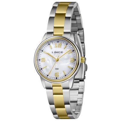 Relógio Lince Feminino Ref: Lrtm026l32 B2sk Casual Bicolor
