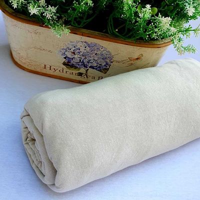 Lençol Avulso Malha 100% Algodão King Size Areia Linha Trento Camitália 1 peça