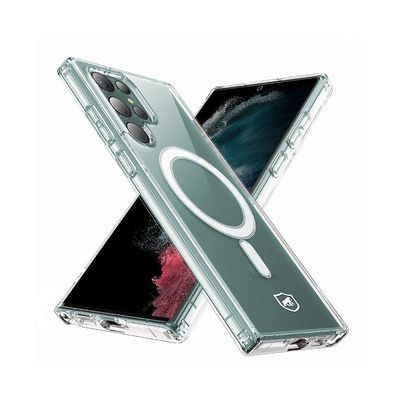 Capa MagSafe para Samsung Galaxy S22 Ultra - Transparente - Gshield