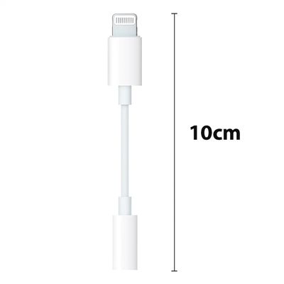 Adaptador Cabo P2 para Lightning Entrada Fone de Ouvido